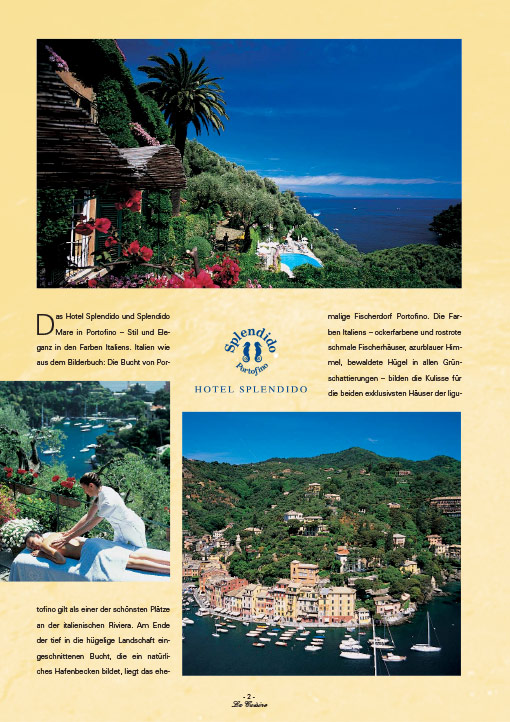 La Cuisine Magazin | Reisespecial | Hotel Splendido, Portofino/Italien